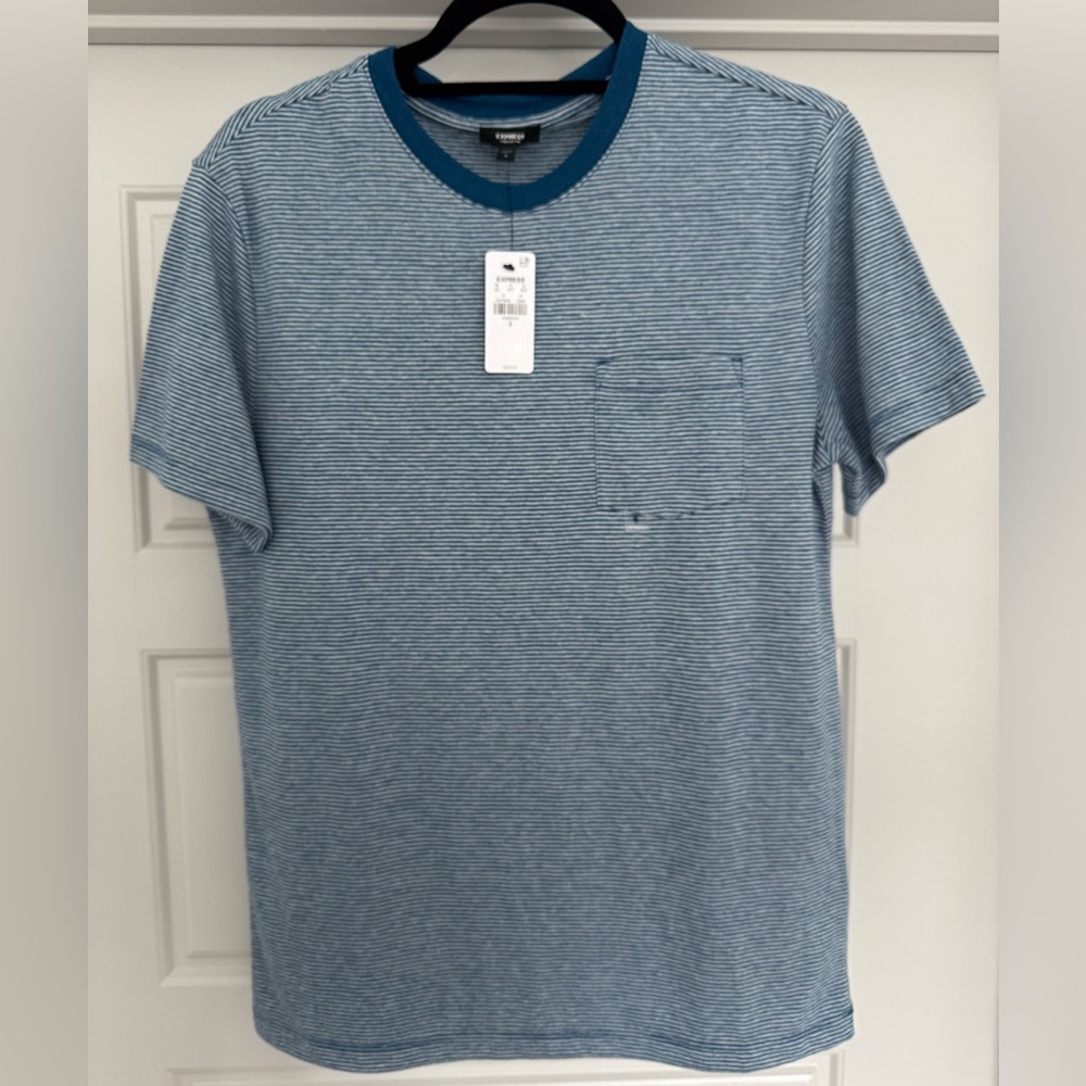 Express Men’s Linen T-shirt Small - NEW with tags